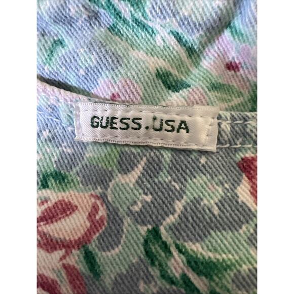 Vintage Guess Toddler Floral Skirt 3T - Picture 4 of 14
